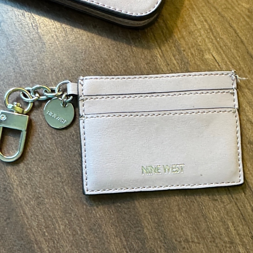 Nine West Blush Wristlet and Cardholder Set - Picture 3 of 7